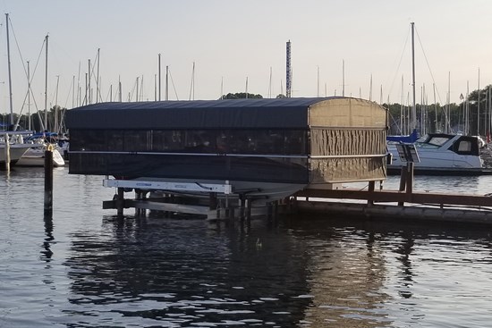 Revolution Canopy on Piling Lift