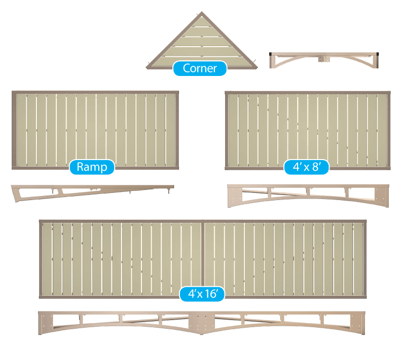 ShoreBridge Modular Layout Options